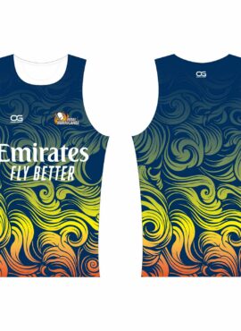 Canes Navy Training Vest with Swirls