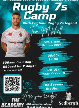  The Academy Rugby 7s Camp with Tom Mitchell and Sedbergh Courses