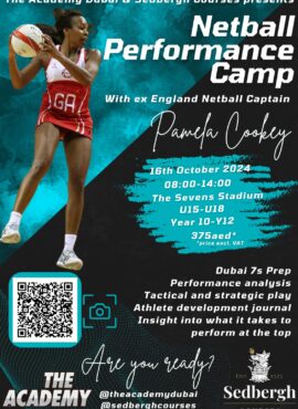  The Academy Netball Performance Camp with Pamela Cookey- ex England Roses Captain, and Sedbergh Courses