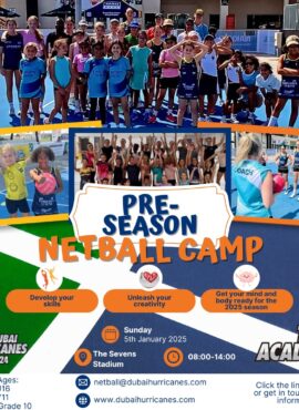  The Academy Pre-Season Netball Camp